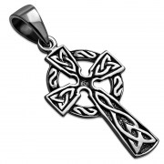 Celtic Cross Silver Pendant, pn116